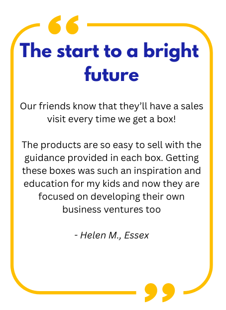 kids venture box testimonial from helen